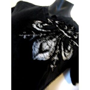 Raw State Premium Tee Shirt Men's  Fit Fleur De Lis Grunge Y2K, Medium